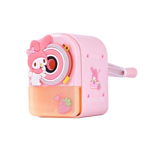 Big-eared dog pencil sharpener hand-cranked elementary school student cartoon cute Melody pencil sharpener automatic lead pencil sharpener
