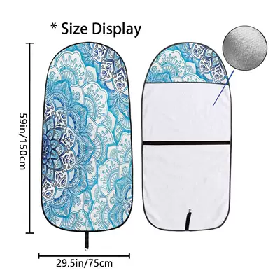 Universal seat cover set, front seat protector - ssfht163-75x150-2-piece-set