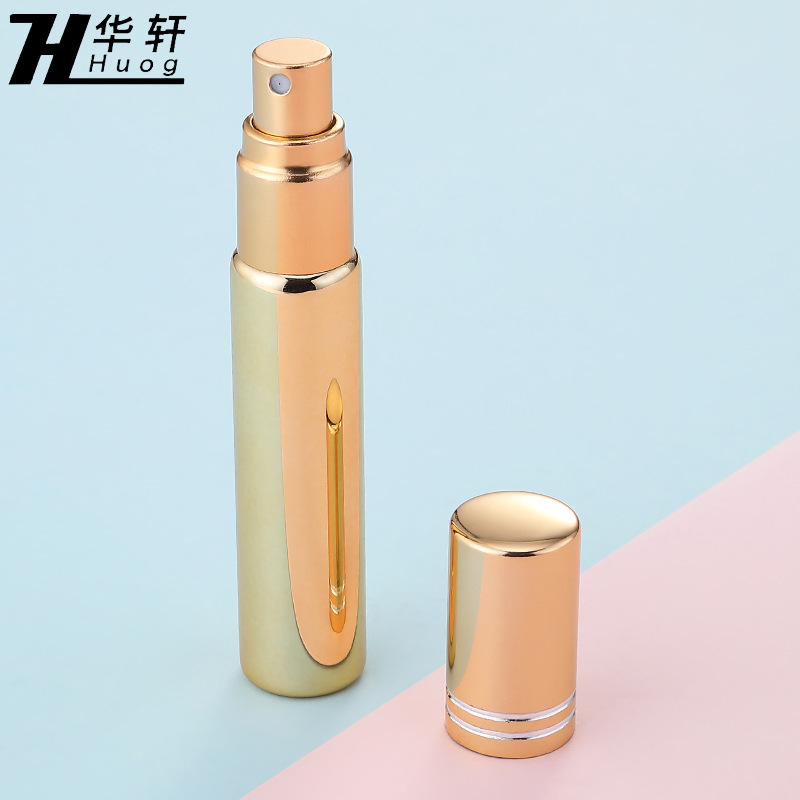 电镀5ml10ml香水瓶金银玻璃香水喷雾瓶分装瓶喷瓶玻璃瓶喷头旅行