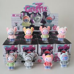 新品泡泡玛特拉布布盲盒labubu三代树脂植绒潮玩摆件手办地推批发