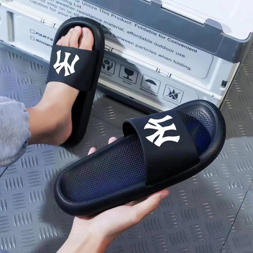 Men's Summer Wholesale Plus Size Bathroom Anti-Slip Couple Household Home Shoes with Squishy Feeling Cool Slippers Trend