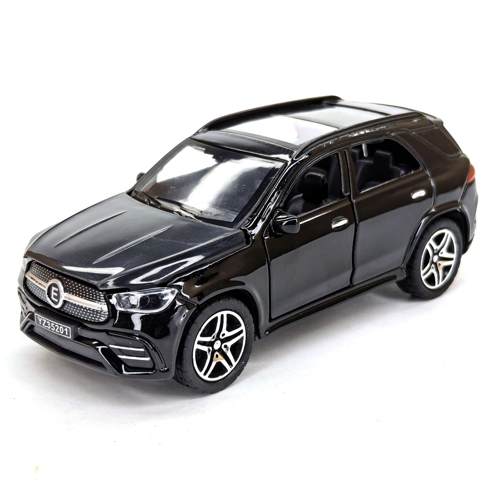 Return fuerza a granel aleación modelo de coche puerta abierta coche de juguete para niños niño decoración de pastel al por mayor