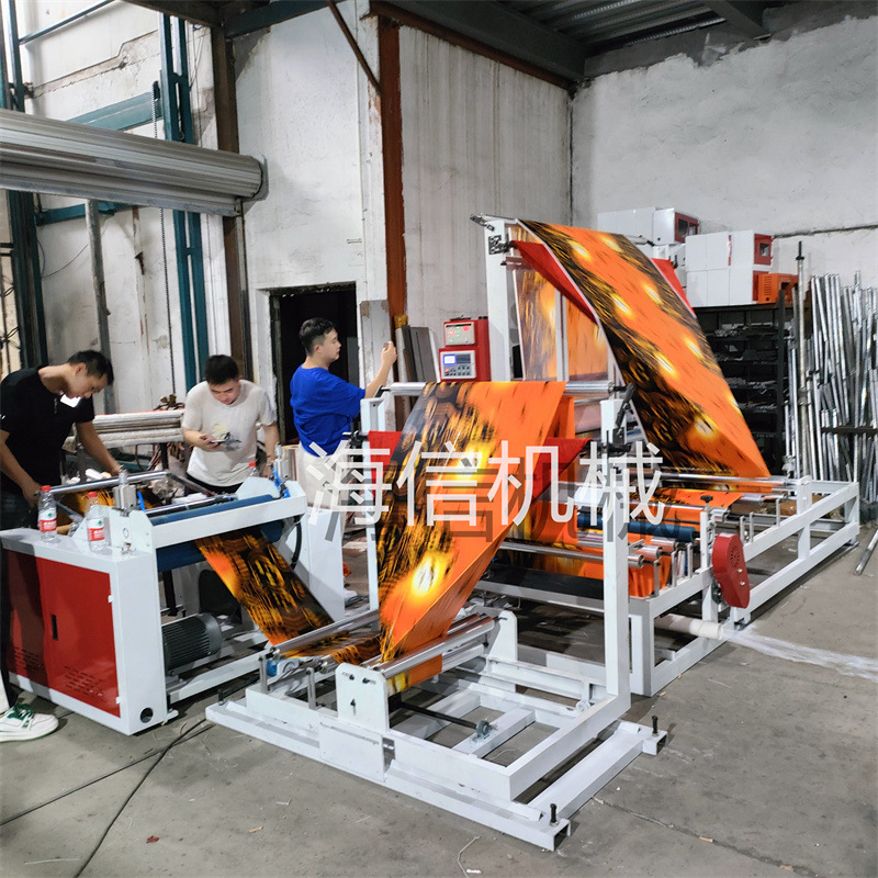 厂家直供生产一次性桌布折叠机 PVC桌布机全自动塑料台布制造机器