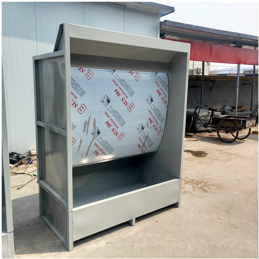Gabinete de purificación de cortina de agua de acero inoxidable, para cabina de pintura, tratamiento de gases, pequeño, ambiental, al por mayor