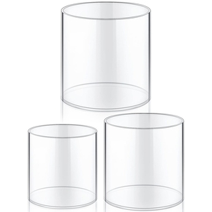 Cylindrical Acrylic Flower Box Simple Transparent Flower Container Round Plastic Flower Pot Factory Super Cost Effective High Pot