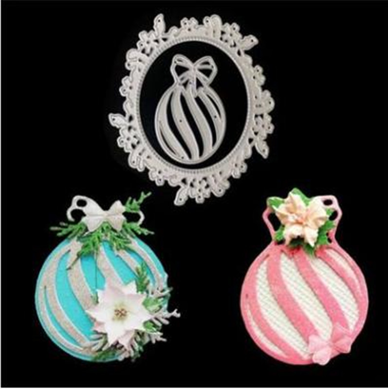 圣诞节系列 DIY花环礼盒切割刀模 压花刀模 镂空金属碳钢刀模贺卡