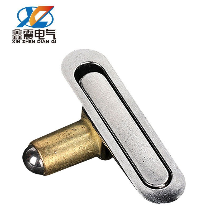 供应 多媒体箱弹跳锁 集线箱弱电箱锁 圆形带碰珠信息箱锁带柜锁