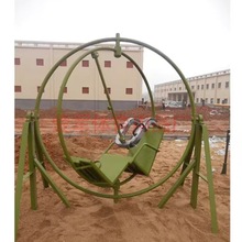 体育抗眩晕电动训练滚轮三自由度旋转万向轮训练器材