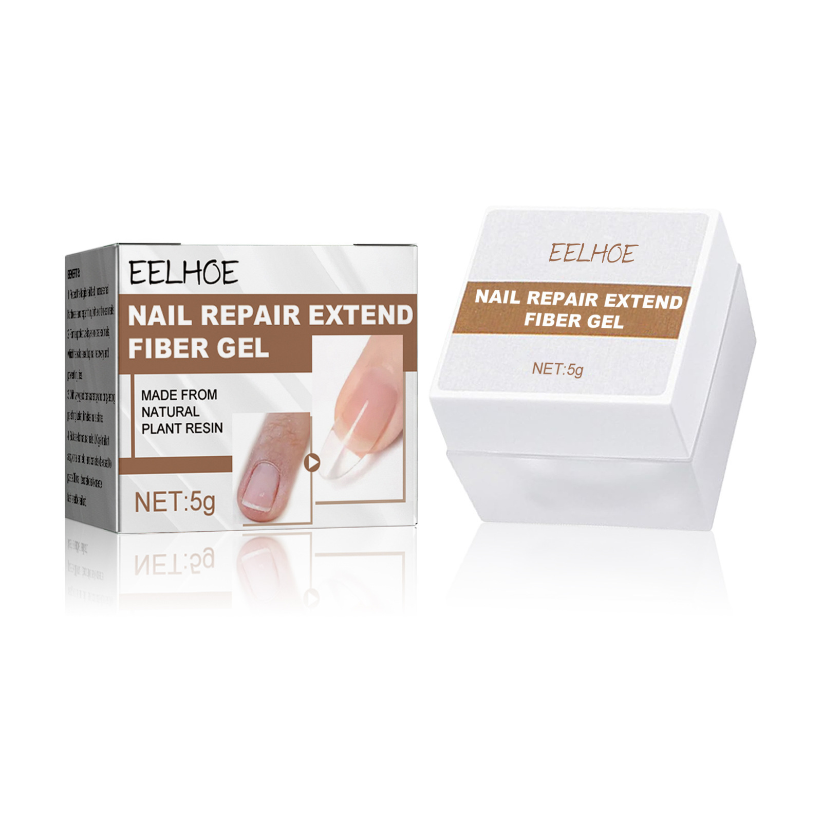 EELHOE Transparent gel polish for nails