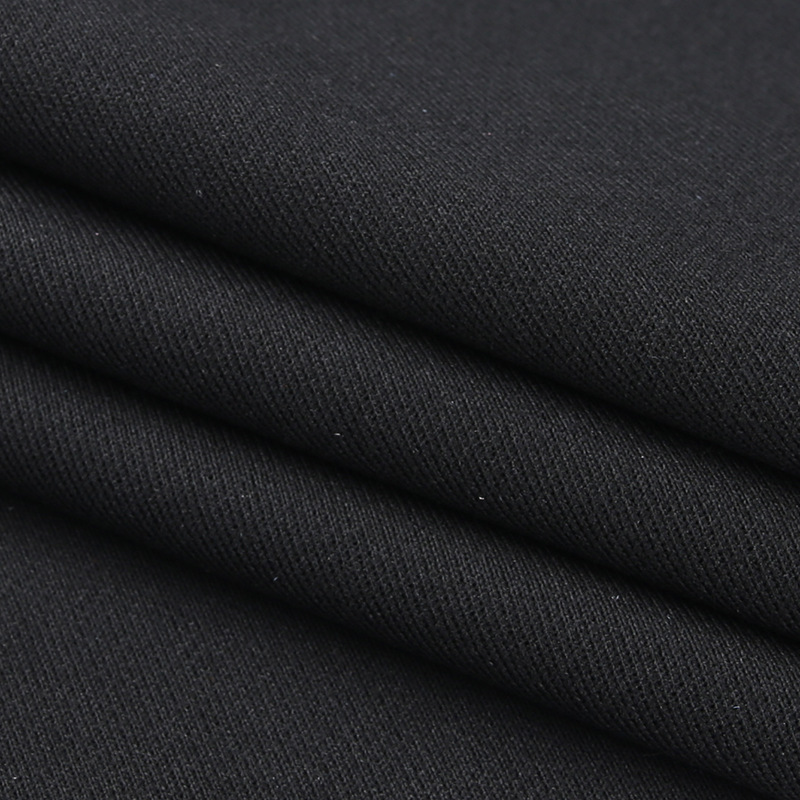 Solid Color High Waist Long-Sleeved Short Sweatshirt NSXE108422