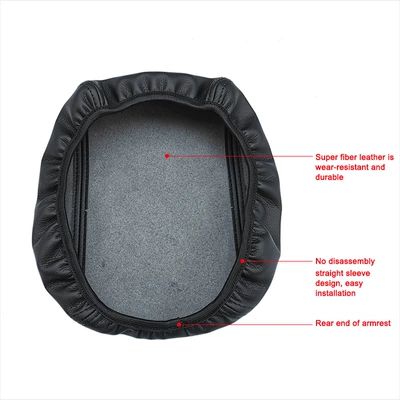 Sürətlər qutusu və əl tormozu başlıqları Armrest Box Leather Cover Armrest
