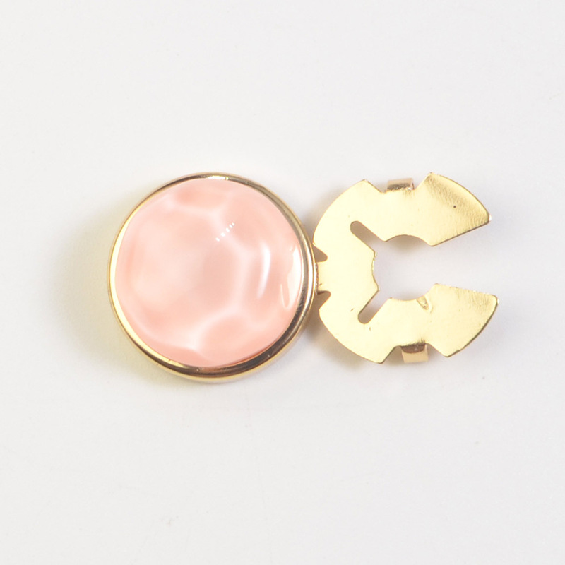 button cover 时尚彩色水波纹衬衣袖扣纽扣盖领扣钻饰扣纽扣套|undefined