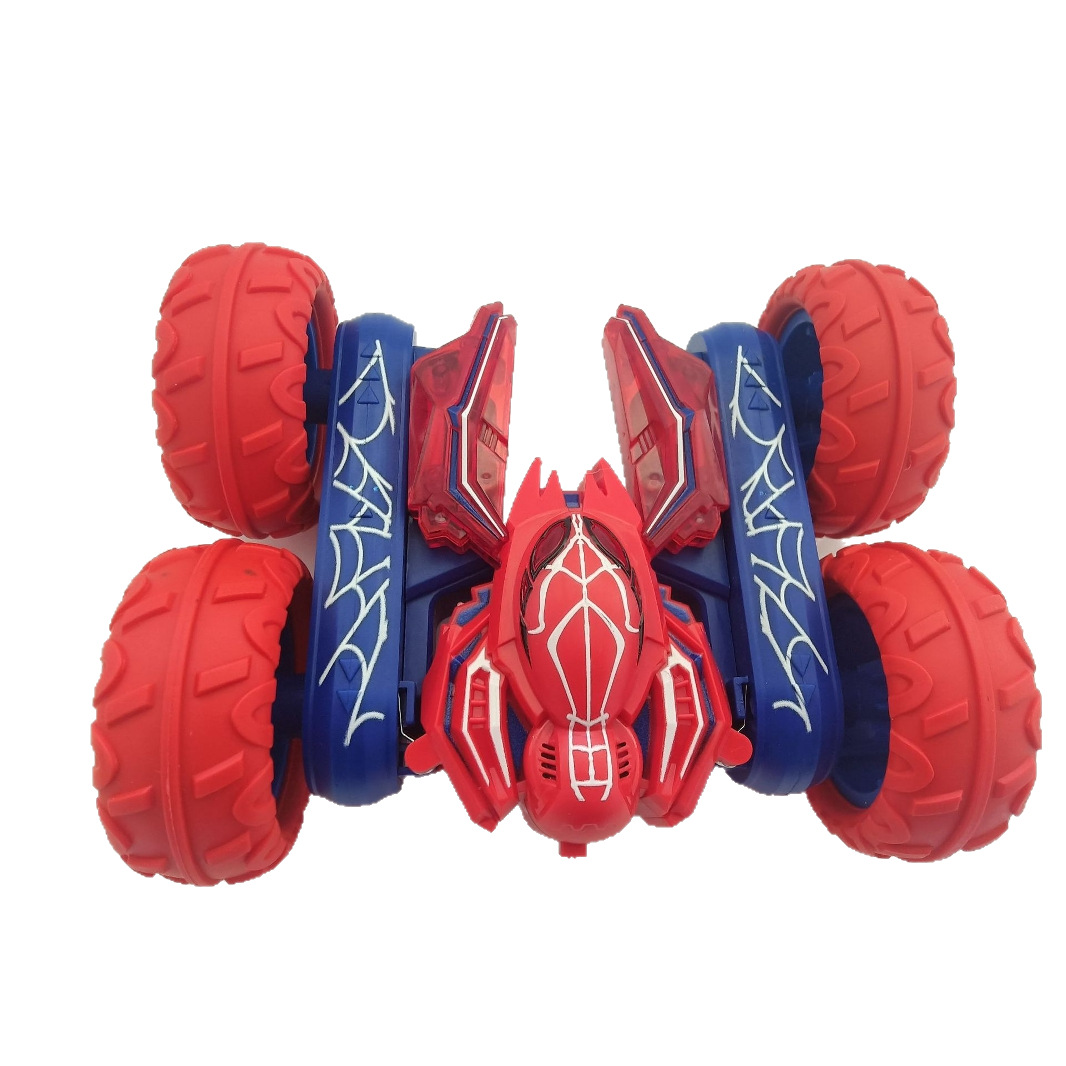 Aliexpress 360 ° vehículo de control remoto rotación de doble cara luces anti-caída vehículo todoterreno 2.4 mariposa vehículo de deformación de cuatro ruedas