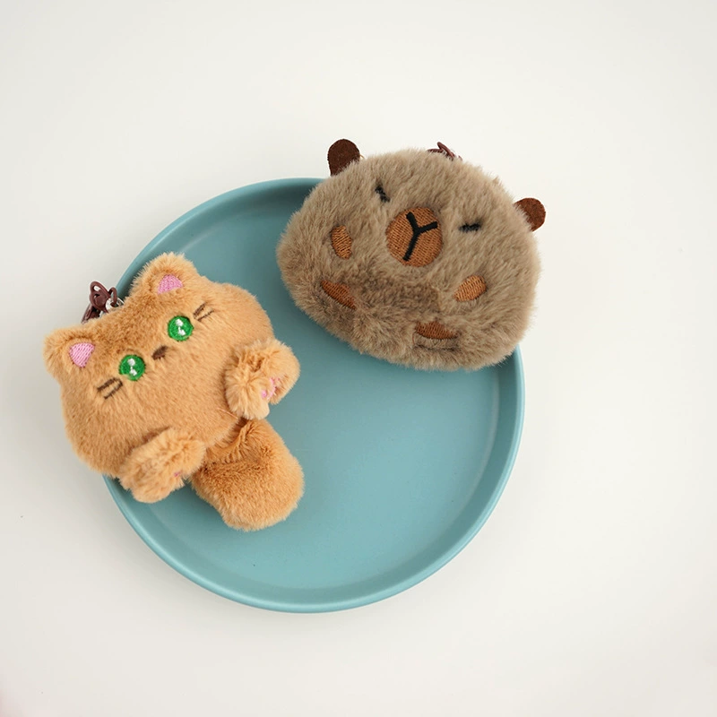Keychain, backpack, pendant, plush doll, panda, for beloved