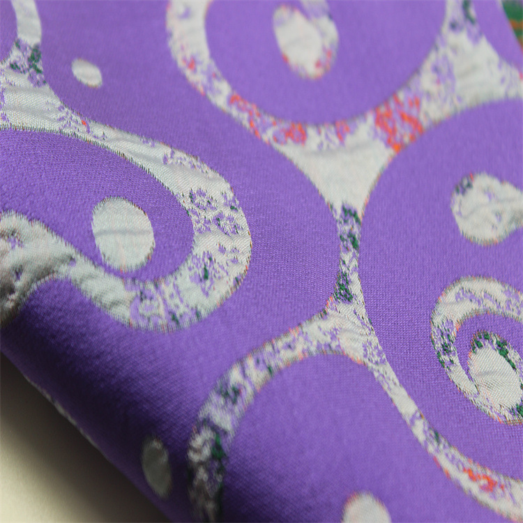 抽像图案色织提花布面料适用于服装装饰沙发布鞋子布