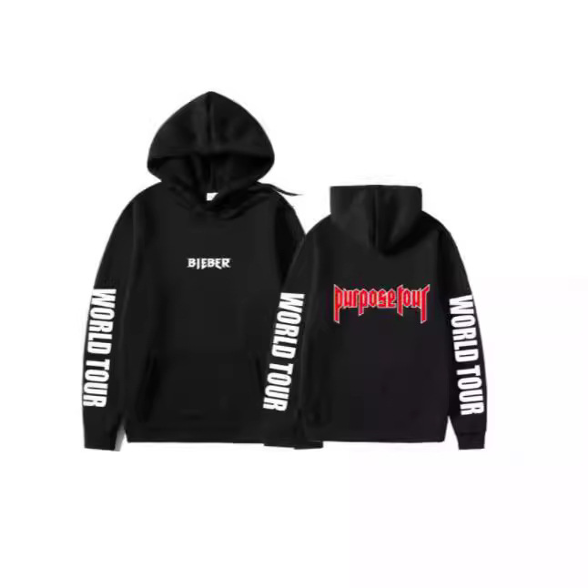 Justin Bieber's Men's and Women's Headwear Hera Zhuku Wool Hoodie Extra Large Street Style