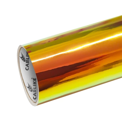 Automotive Film Color-Changing Film, Whole Vehicle - 135x-18-m-rainbow-plating-amber-orange