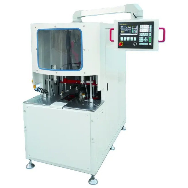 铝塑门窗加工设备厂家  PVC门窗数控角缝清角机 全自动塑钢清角机