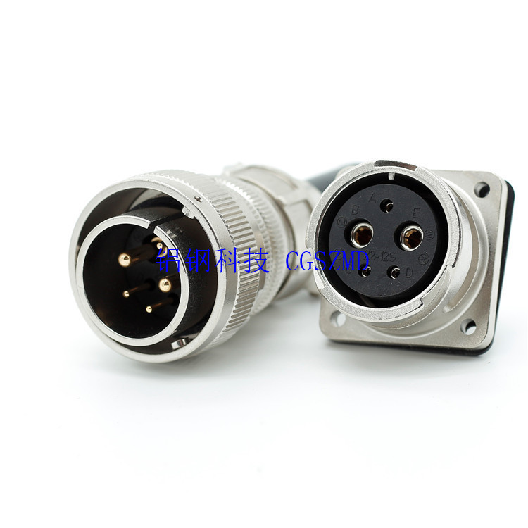 ����Բ��������,������ʽ MS3106 22-2 reverse bayonet coupling