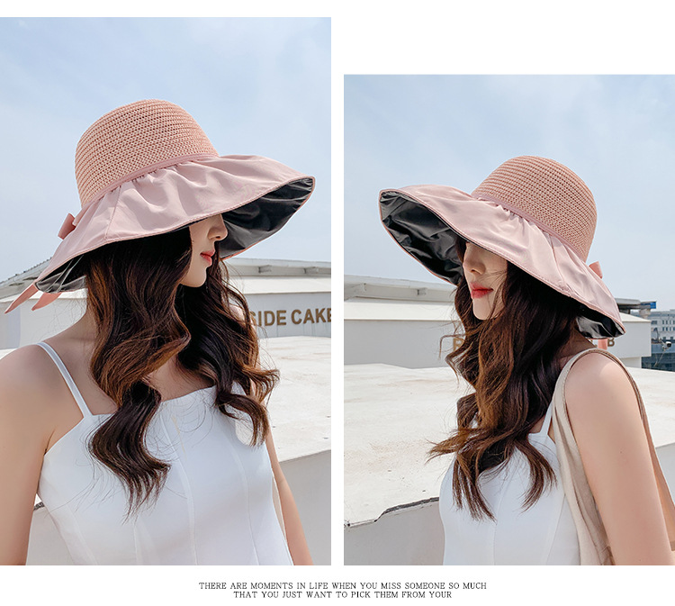 黑胶蝴蝶结盆帽-详情_30