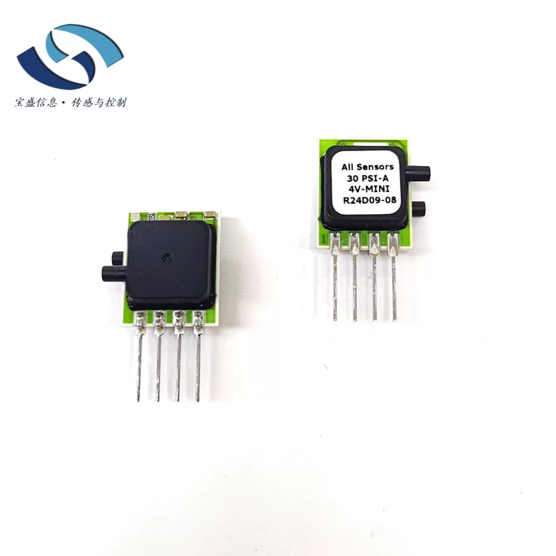 30 PSI-A-4V-MINI All Sensors Пластинный интерфейс датчик давления 30PSI 5V