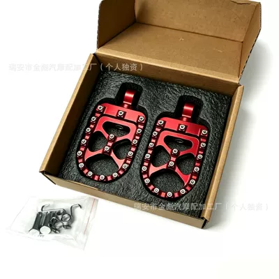 Vehicle Pedals — Motorcycle pedals - harley-model-red