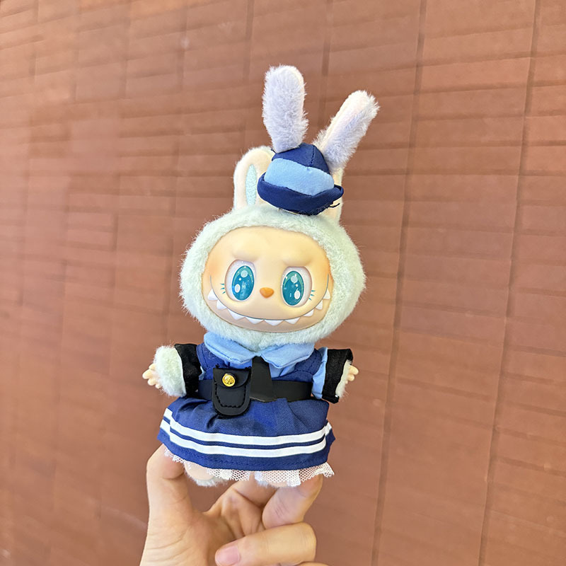 服のみ】第二世代ブラインドボックス ラブブ服 エポキシ樹脂製顔飾り ラブブ シットシットパーティーシリーズ ベビー服 可愛い|undefined