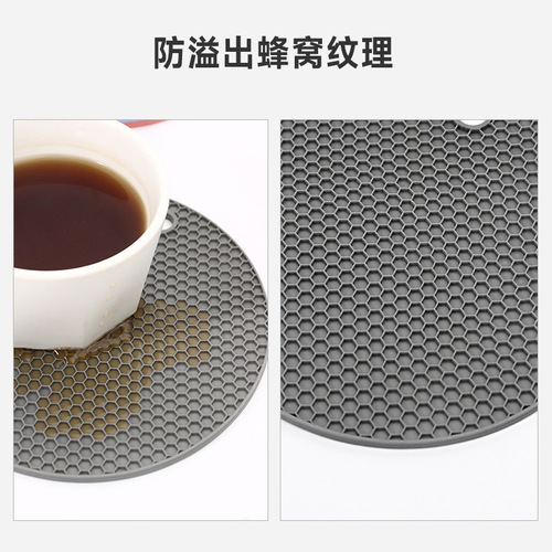 Coasters, silicone insulation mats, home dining mats, bowl mats, casserole anti-scalding pot mats, bowl mats, dinner plates, high temperature resistant table mats
