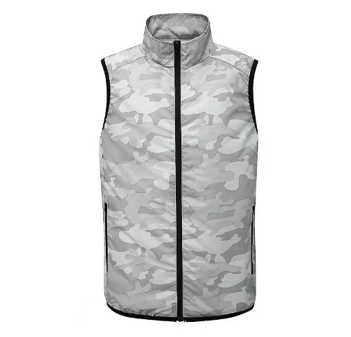 위장 회색 싱글 옷