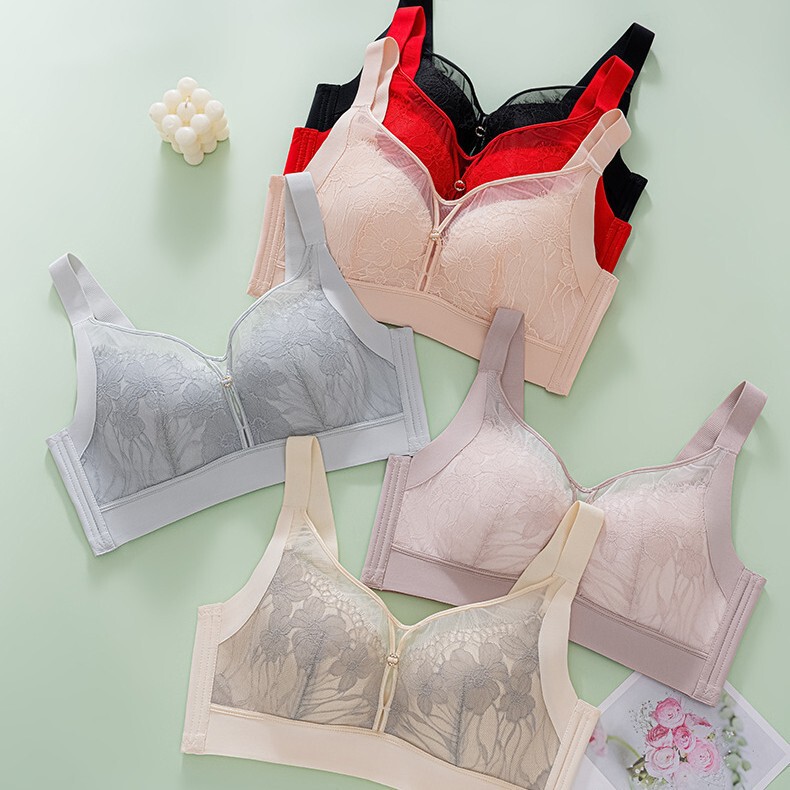 Sexy Anti-Exposure Underwear, Beautiful Breasts, Large Cup Bra, Push-Up Support, Secondary Breast Anti-Sagging Adjustable Bra Sexy Anti-Exposure Underwear, Beautiful Breasts, Large Cup Bra, Push-Up Support, Secondary Breast Anti-Sagging Adjustable Bra