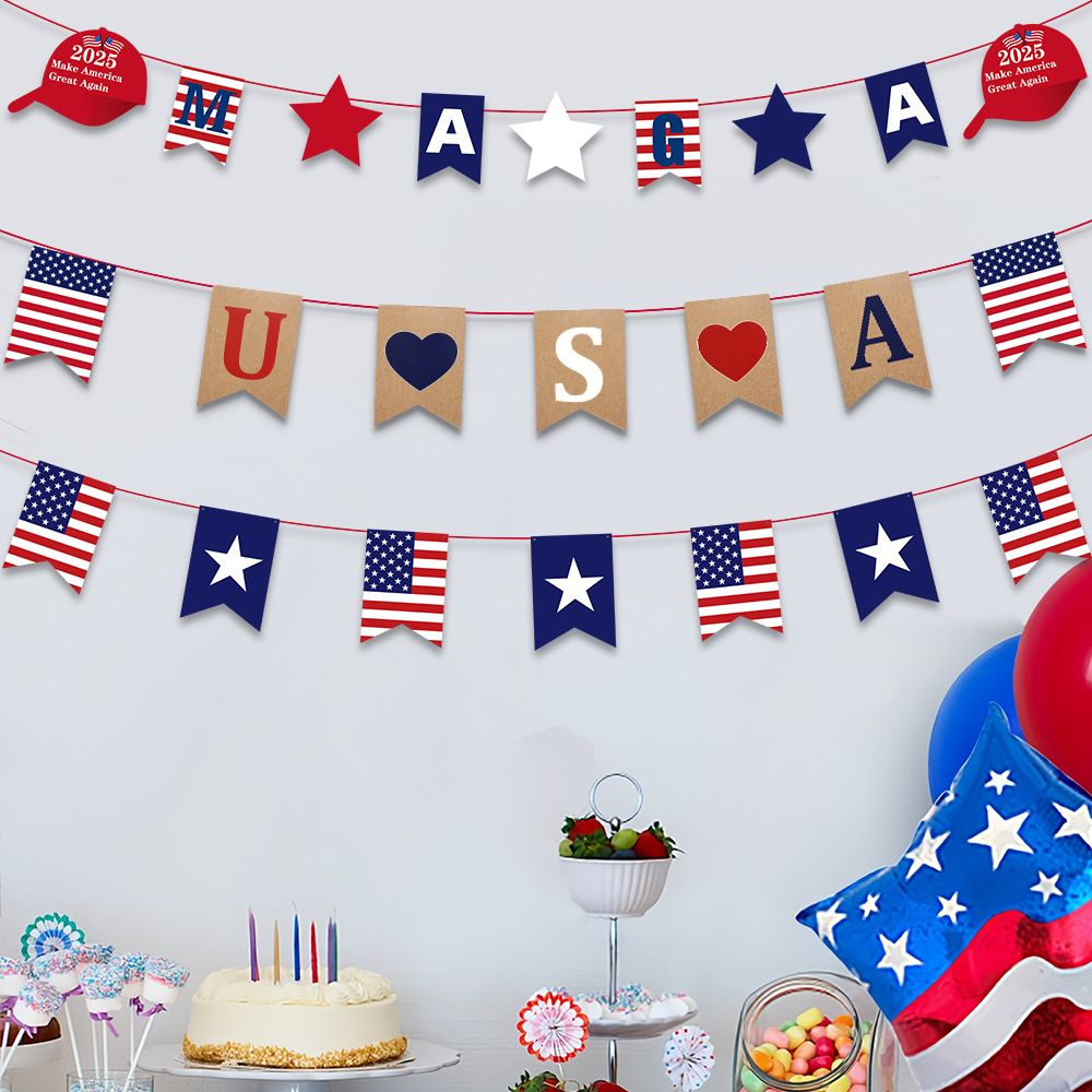 El nuevo Día de la Independencia de los Estados Unidos tira de la bandera