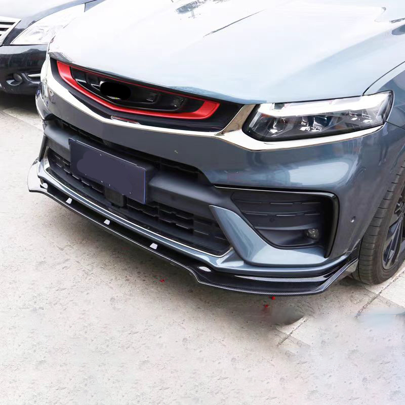 Geely Xingyue 2019-22 Overseas Monjaro Car Three-stage Punched Front Shovel Small Surrounding Modified Front Lip
