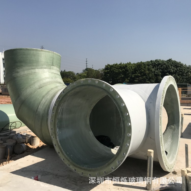 有机玻璃钢风管 污水处理厂除臭玻璃钢风管 深圳玻璃钢制品厂家
