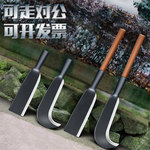 现货锰钢砍柴刀砍树开山刀农用户外开路木柄刀弯刀加厚高硬度柴刀