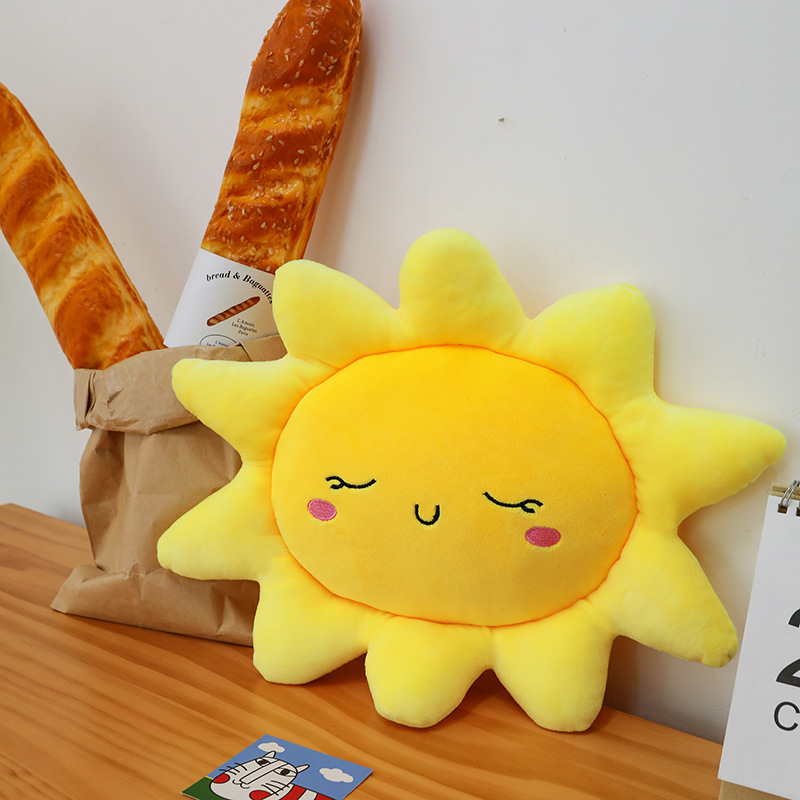 Cloud Children's Room Decoration Cute Sun Pillow Sofa Cushion Plush Toy New Trendy Creative Small Gift Cloud Children's Room Decoration Cute Sun Pillow Sofa Cushion Plush Toy New Trendy Creative Small Gift
