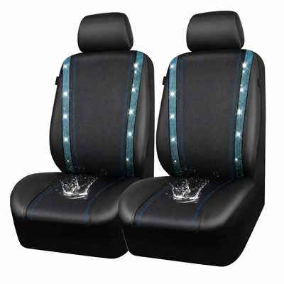 Universal seat cover Car Seat Covers, Universal - lake-blue-diamond-4-piece-set-universal-model