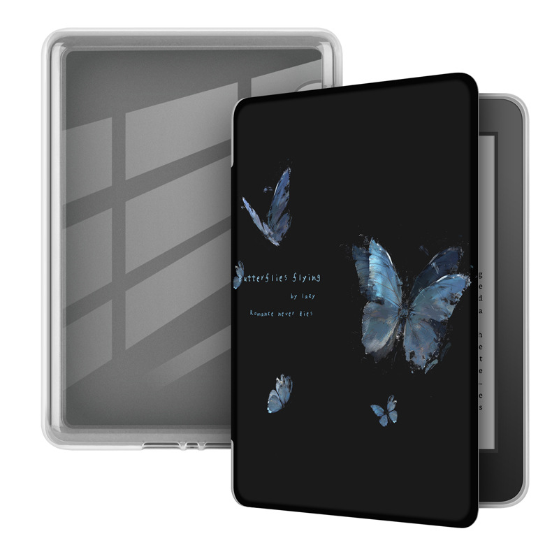 Aplicable kindle paperwhite6543 acrílico pintado funda protectora 658/558 funda protectora transparente