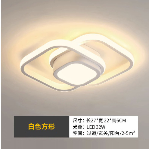 Moderno minimalista escalera pasillo luz de techo Entrada luz balcón hogar Luz LED al por mayor