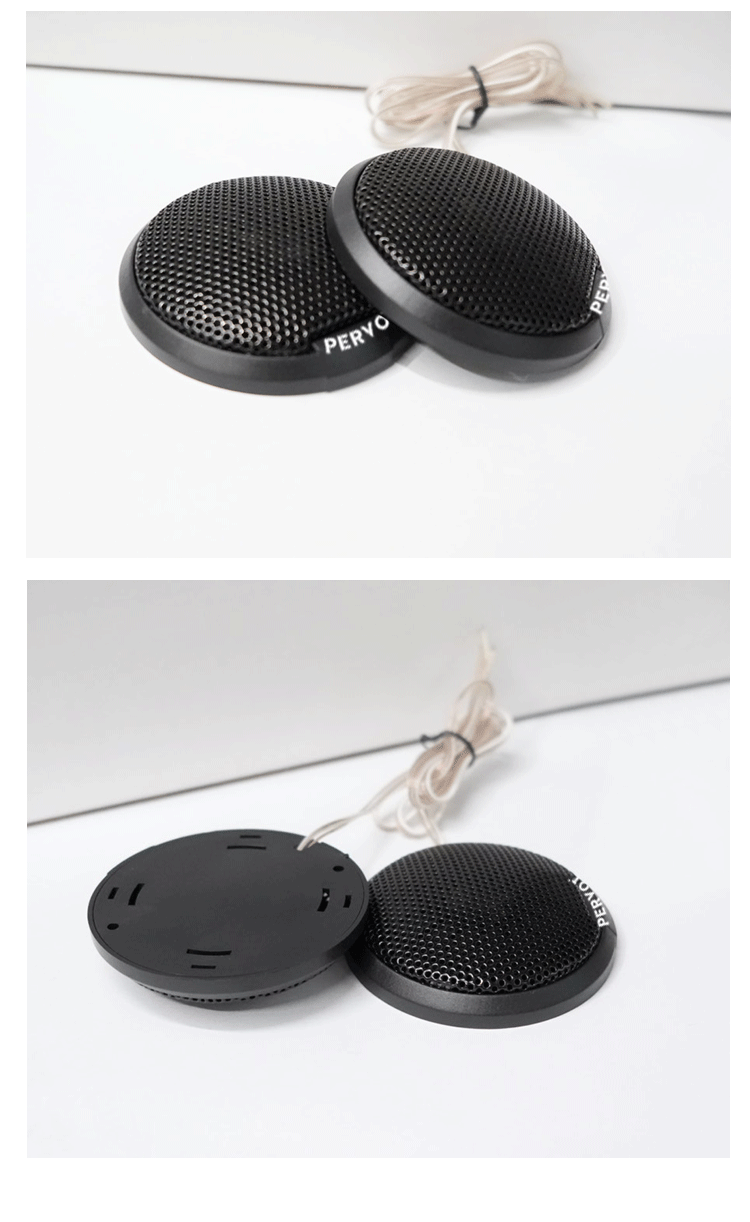 Source Factory Car-Mounted Tweeter Speaker Universal Car Tweeter Speaker Ctc-288G Black Pair