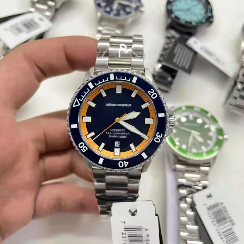 Ar60083 Mani Mechanical Watch Alabaster Mirror Diving Watch Ocean Explorer Series Mechanical Watch Ar60083 Mani Mechanical Watch Alabaster Mirror Diving Watch Ocean Explorer Series Mechanical Watch