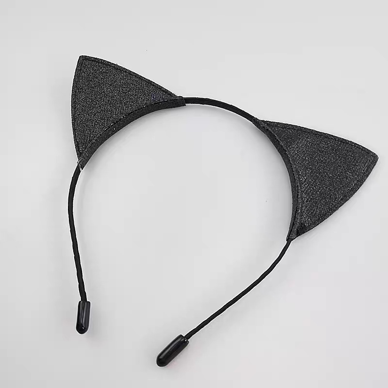 Cross-Border Source Cat Ear Headband Holiday Party Live Broadcast Cute Dress up Head Buckle Comic Show Girl Dress up Cat Tail