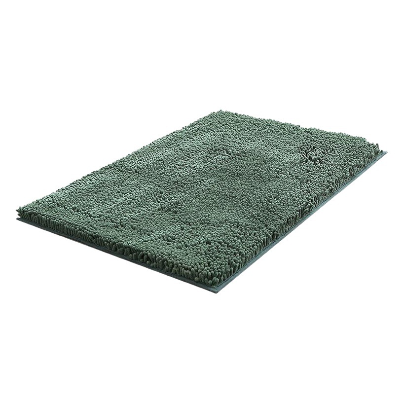 Alfombrilla de baño Alfombra absorbente de agua en la puerta del baño Alfombrilla antideslizante de chenilla Alfombrilla de entrada Alfombrilla de baño