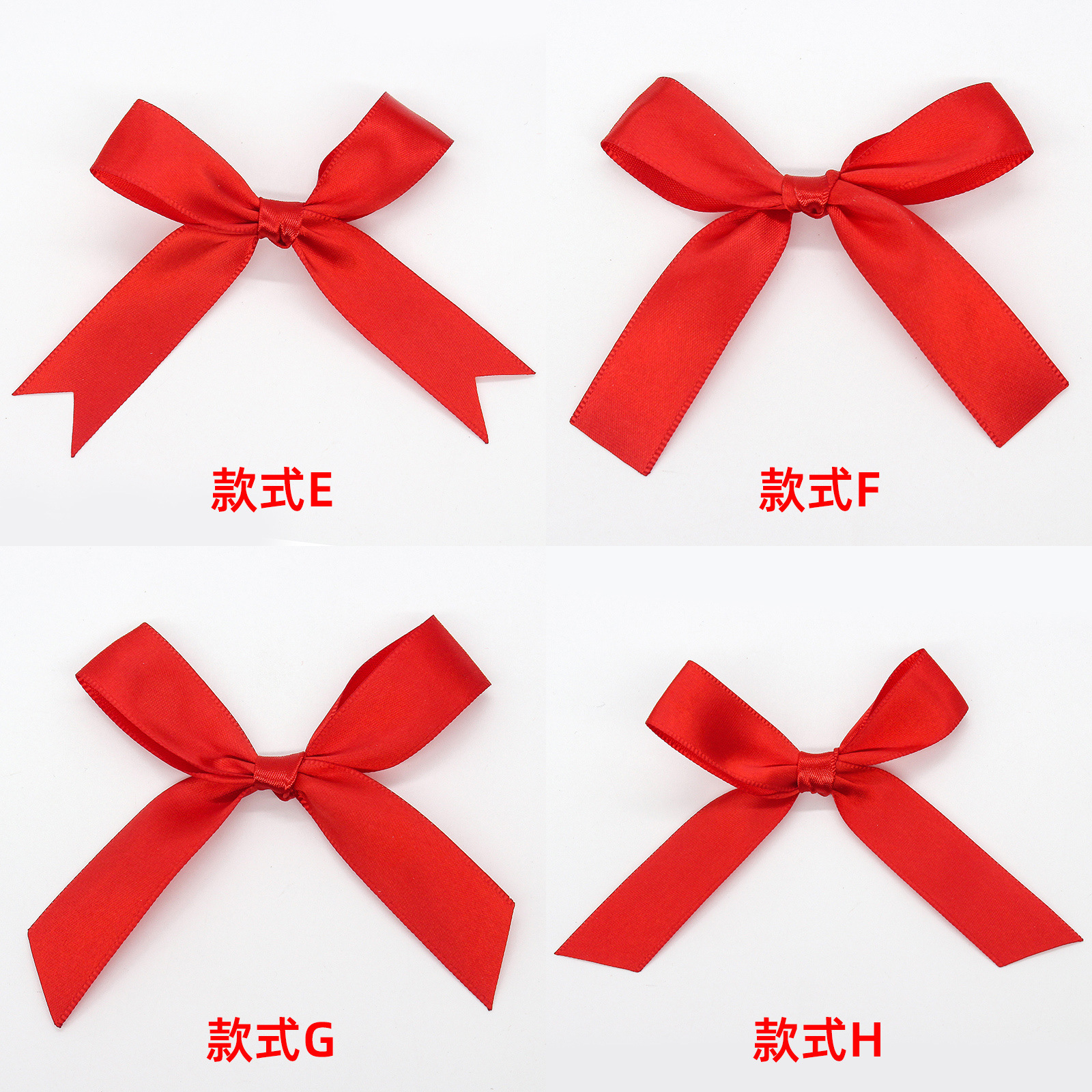 Fabricante al por mayor cinta personalizada arco poliéster decoración flor hecha a mano regalo embalaje decoración cinta cinta