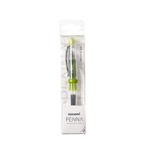 Monami student pen beginner calligraphy pen PENNA European standard EF tip 0.38 transparent 02105