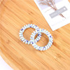 Telephone, hair rope, hair accessory, Korean style, new collection, wholesale