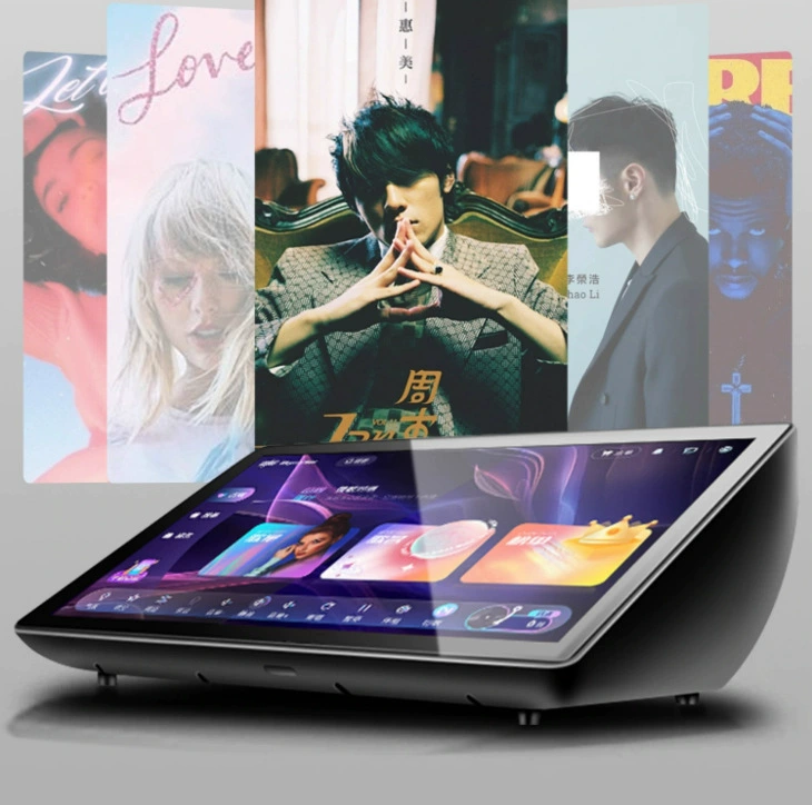 Leike 19.5inch горизонтальная сенсорная караоке-машина «все в одном» 3T + облачная библиотека песен