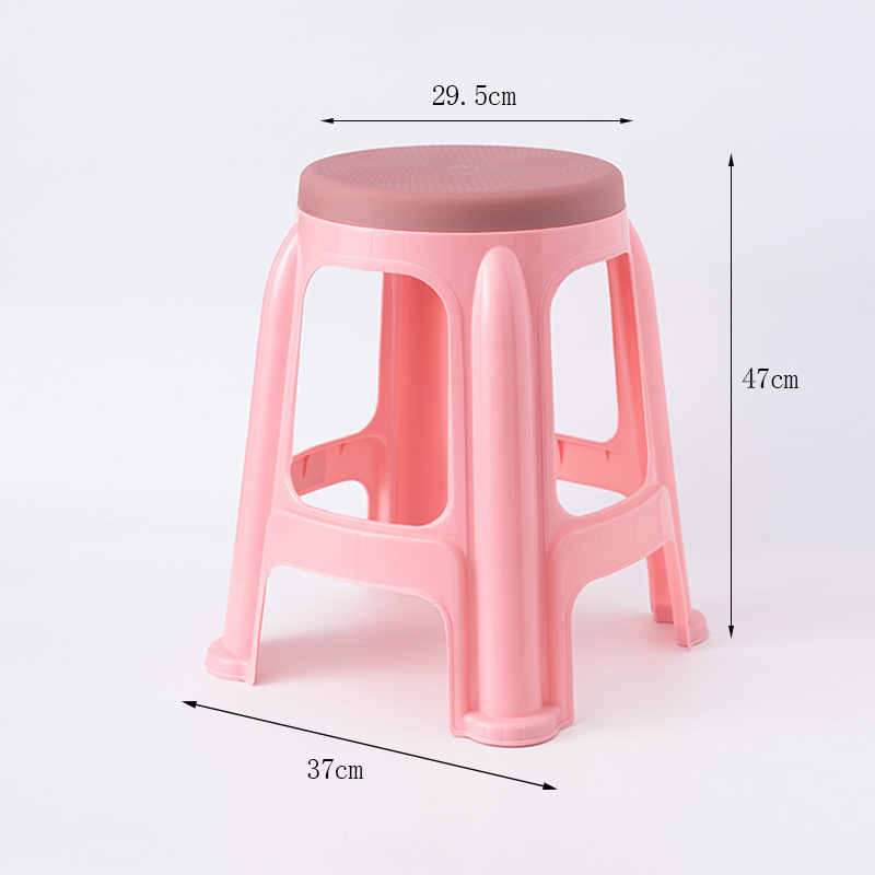 家用登高凳子方圆凳40cm45cm高熟胶方凳板凳熟胶大号朔料熟料便携|undefined