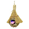 Bird's nest decoration simulation grass woven grass nest handmade outdoor small bird house outdoor pendant pendant coconut shell bird nest bird nest