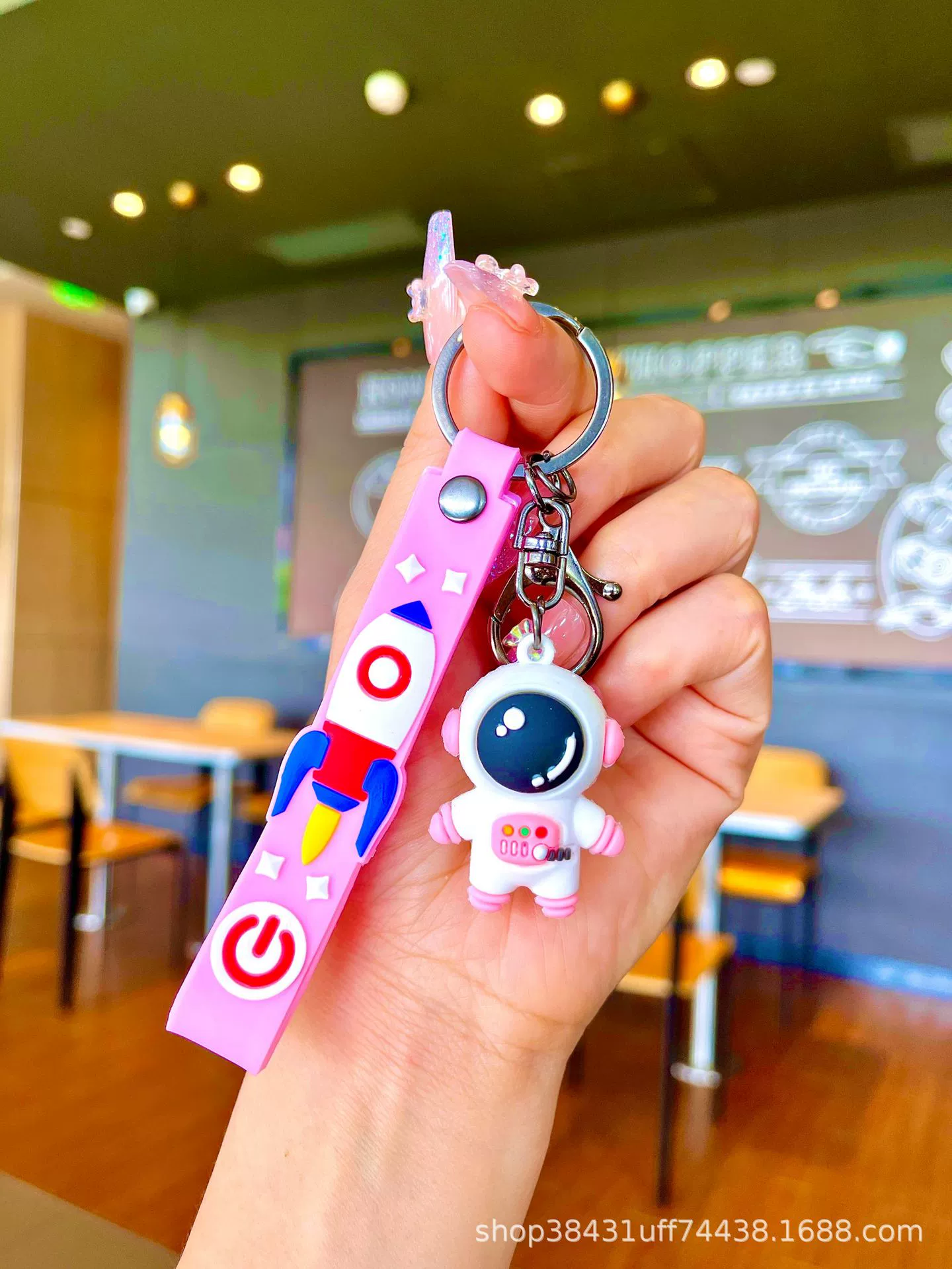 Acrylic keychain, pendant for keys