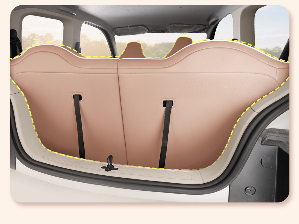 Special Wuling Hongguang Mini Seat Cover for Two-Door Models, Third-Generation Mini Full-Cover Car Seat Cover, Macaron Seat Cushion